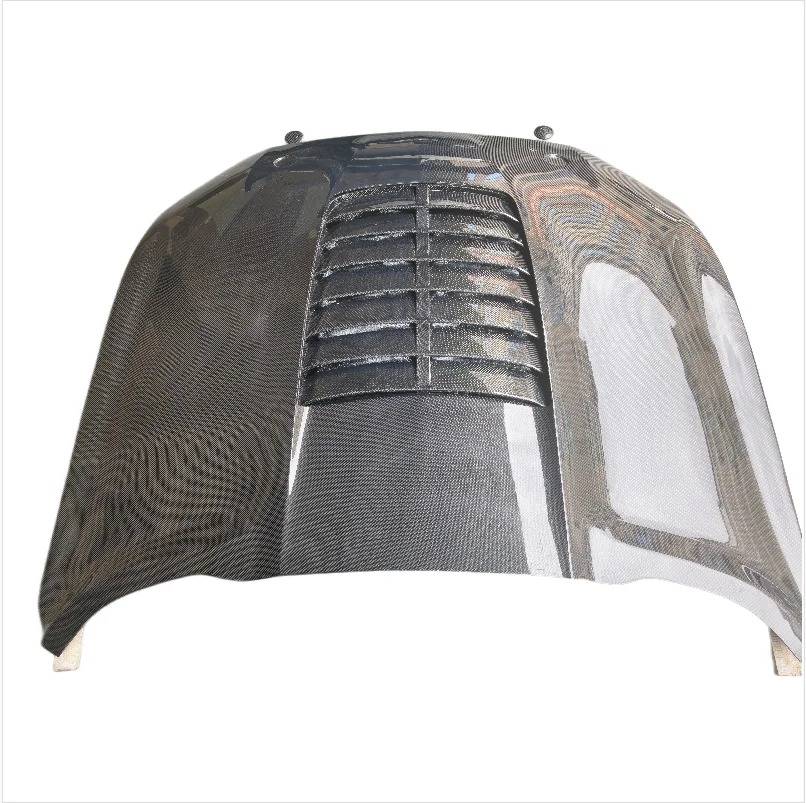 High Quality GT500 GT  Engine Cover Hood Carbon Fiber Bonnets for  Mustang 2018 - 2022
